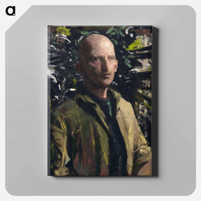 アートパネル-Abbott Handerson Thayer Self-Portrait - アボット ハンダーソン セイヤー Canvas.