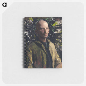 アートメモ帳-Abbott Handerson Thayer Self-Portrait - アボット ハンダーソン セイヤー Memo.