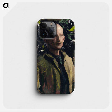 Abbott Handerson Thayer Self-Portrait - アボット ハンダーソン セイヤー Phone Case.
