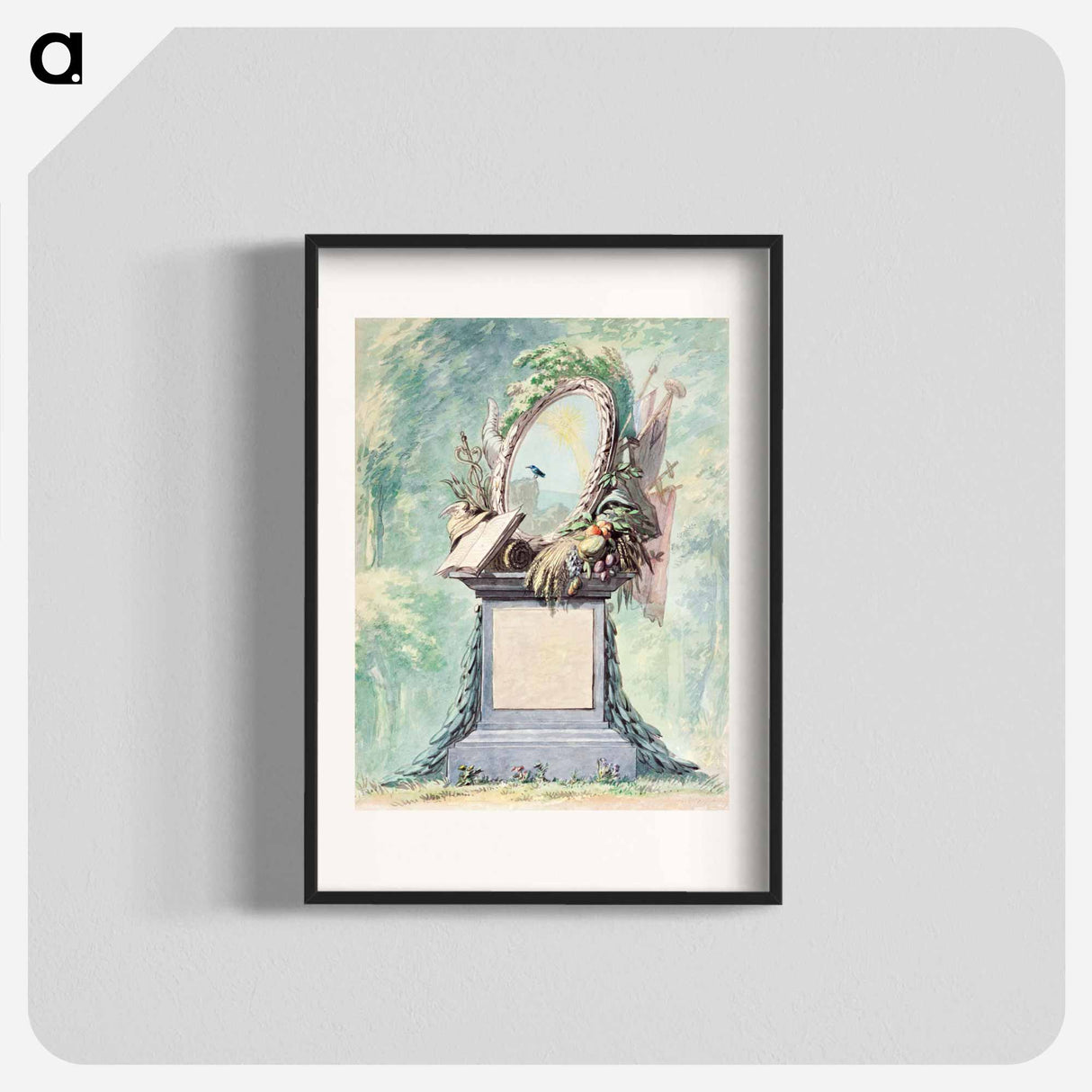 Monument - アールト シューマン Poster.