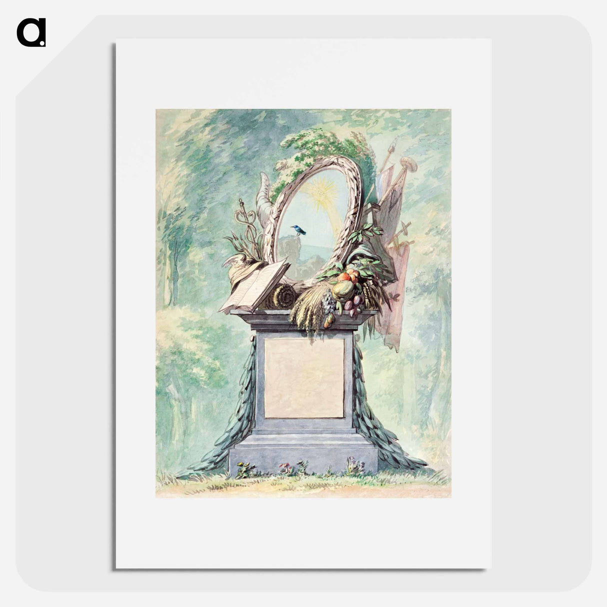 Monument - アールト シューマン Poster.