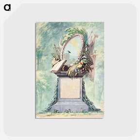 アートポストカード-Monument - アールト シューマン Postcard.