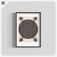 アートポスター-Knob with seven hexagonal stars - アルブレヒト デューラー Poster.
