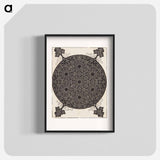 アートポスター-Knob with seven hexagonal stars - アルブレヒト デューラー Poster.