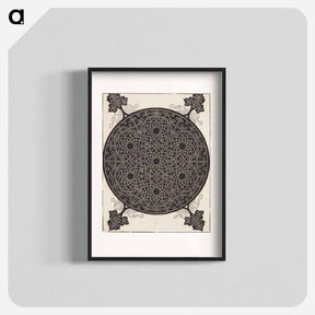 アートポスター-Knob with seven hexagonal stars - アルブレヒト デューラー Poster.