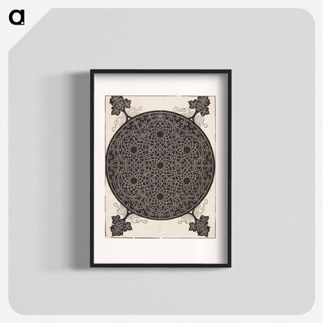 アートポスター-Knob with seven hexagonal stars - アルブレヒト デューラー Poster.