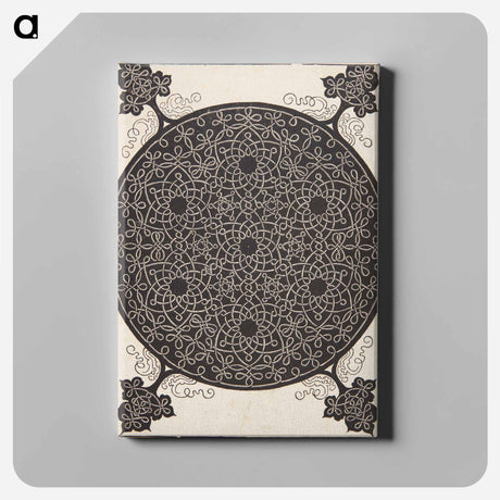 アートパネル-Knob with seven hexagonal stars - アルブレヒト デューラー Canvas.