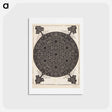 アートポストカード-Knob with seven hexagonal stars - アルブレヒト デューラー Postcard.
