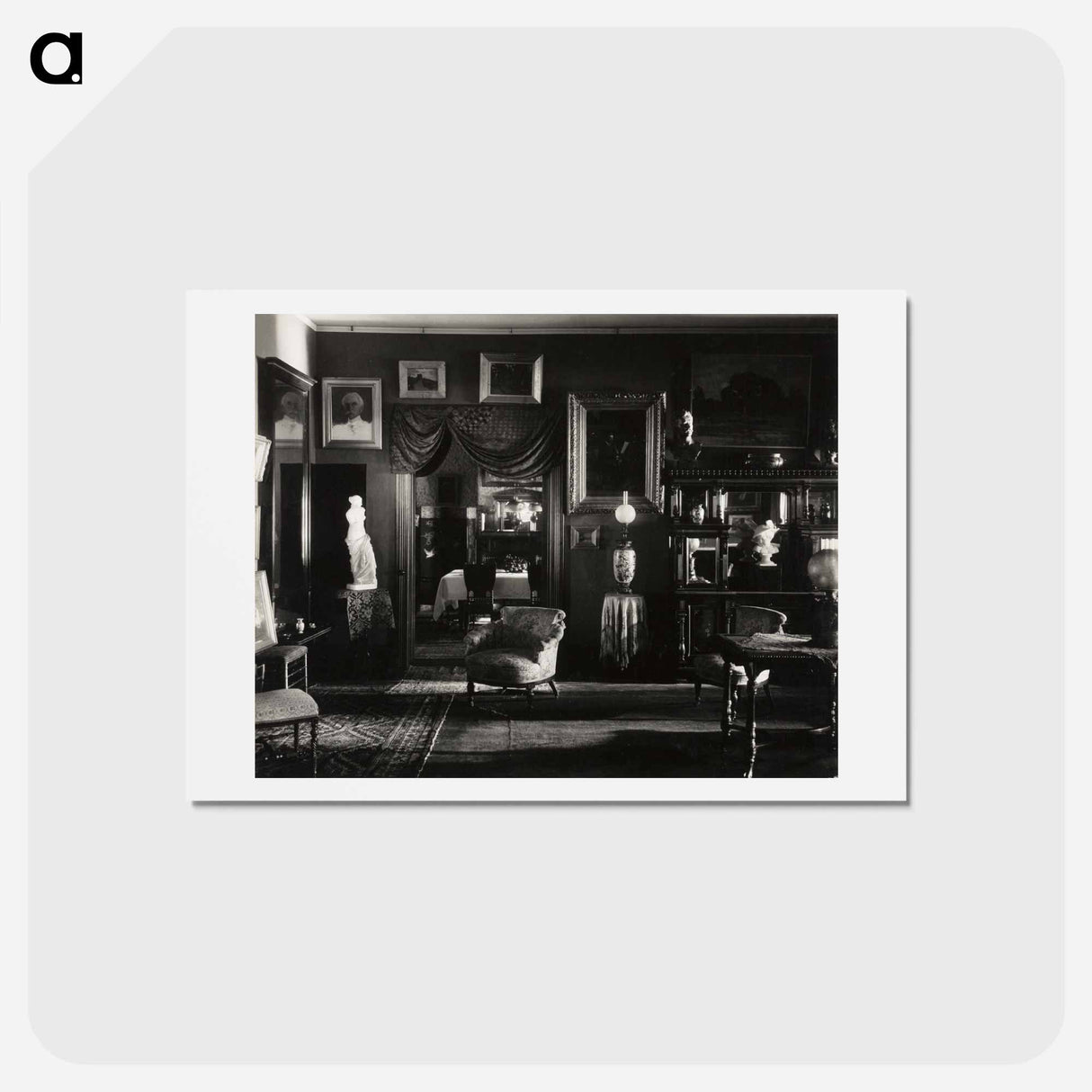 アートポストカード-Lake George, Oaklawn - アルフレッド スティーグリッツ Postcard.