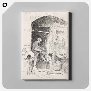 The Iron Worker - Alice in Wonderland Canvas.