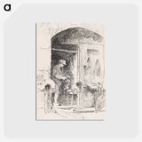 アートポストカード-The Iron Worker - 不思議の国のアリス Postcard.