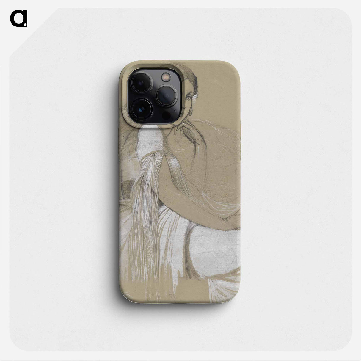 Jaroslava Mucha - アルフォンス ミュシャ Phone Case.