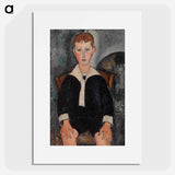 Boy in Sailor Suit - Amedeo Modigliani Poster.