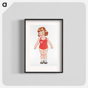 アートポスター-Betty Paper Doll
 - ボストン公共図書館 Poster.