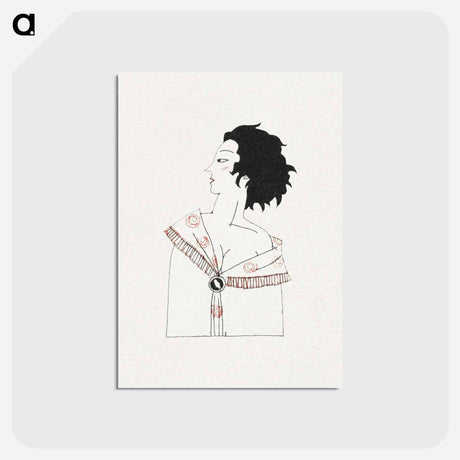 アートポストカード-Les Gorgerettes
 - シャルル マルタン Postcard.