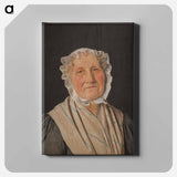 Inger Margrethe Høyen, born Schrøder.The art historian N.L.Høyen's mother - クリステン ケプケ Canvas.