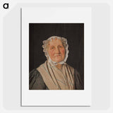 Inger Margrethe Høyen, born Schrøder.The art historian N.L.Høyen's mother - クリステン ケプケ Poster.
