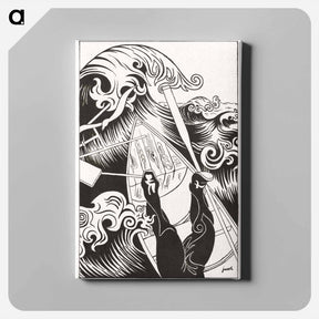 アートパネル-The Wave
 - クリーブランド美術館 Canvas.