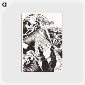 アートポストカード-The Wave
 - クリーブランド美術館 Postcard.