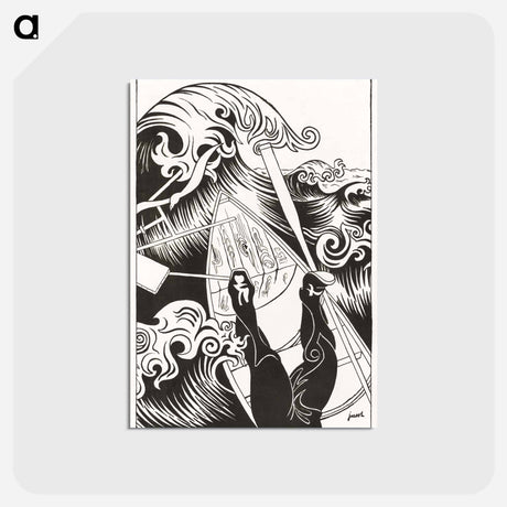 アートポストカード-The Wave
 - クリーブランド美術館 Postcard.