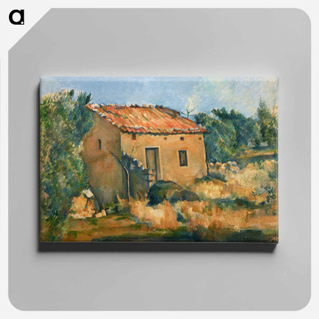 アートパネル-Abandoned House near Aix-en-Provence
 - ダラス美術館 Canvas.