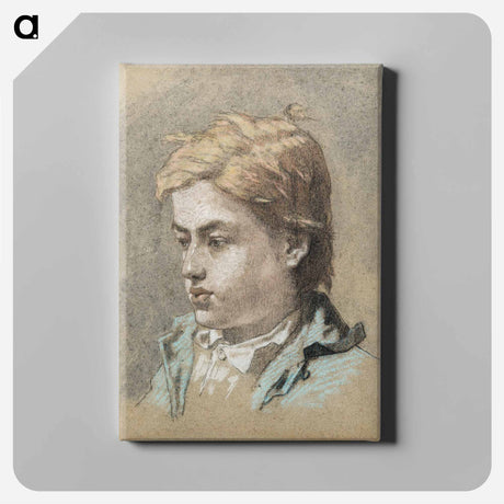 アートパネル-Portrait of a Young Man
 - デトロイト美術館 Canvas.