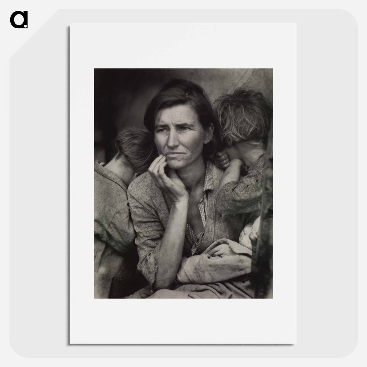 Dorothea Lange's Migrant Mother, Nipomo, CA - ドロテア ラング Poster.