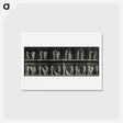 アートポストカード-Undressing
 - エドワード マイブリッジ Postcard.