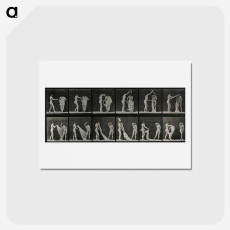 アートポストカード-Undressing
 - エドワード マイブリッジ Postcard.