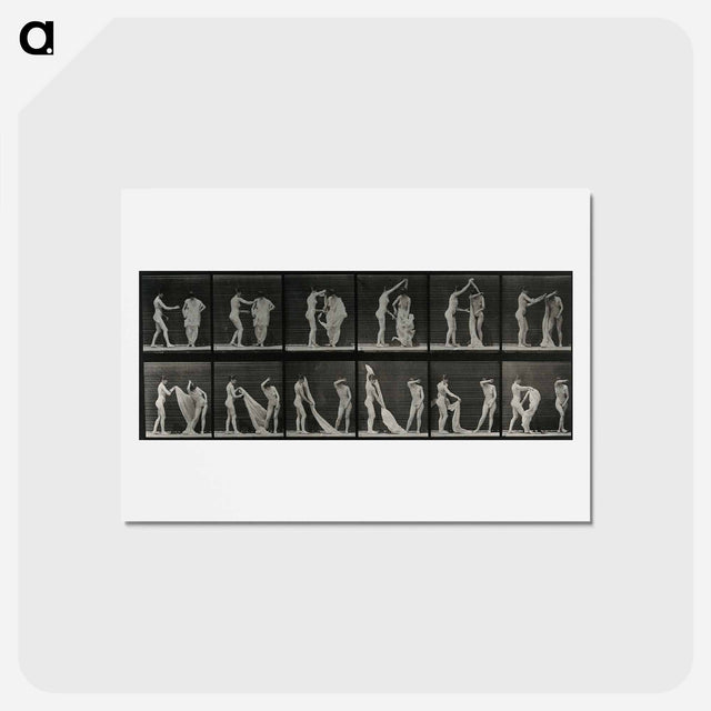 アートポストカード-Undressing
 - エドワード マイブリッジ Postcard.