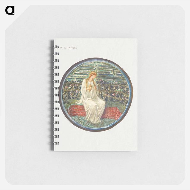 アートメモ帳-Love in a Tangle from The Flower Book - エドワード バーン ジョーンズ Memo.