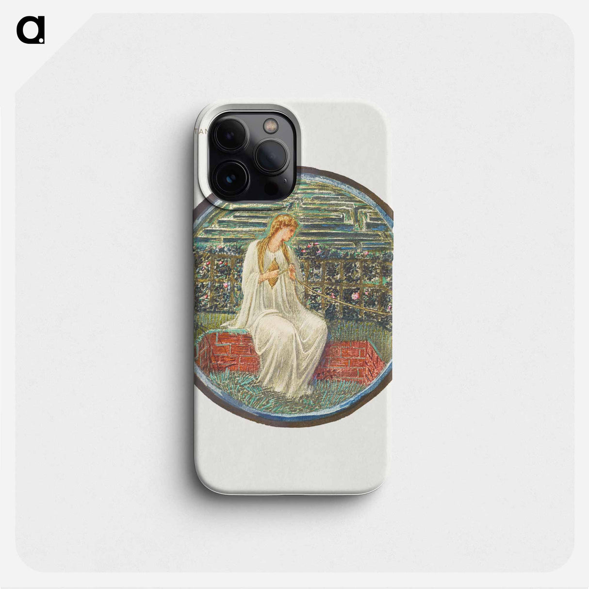 Love in a Tangle from The Flower Book - エドワード バーン ジョーンズ Phone Case.