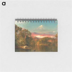 アートメモ帳-Chimborazo - フレデリック エドウィン チャーチ Memo.