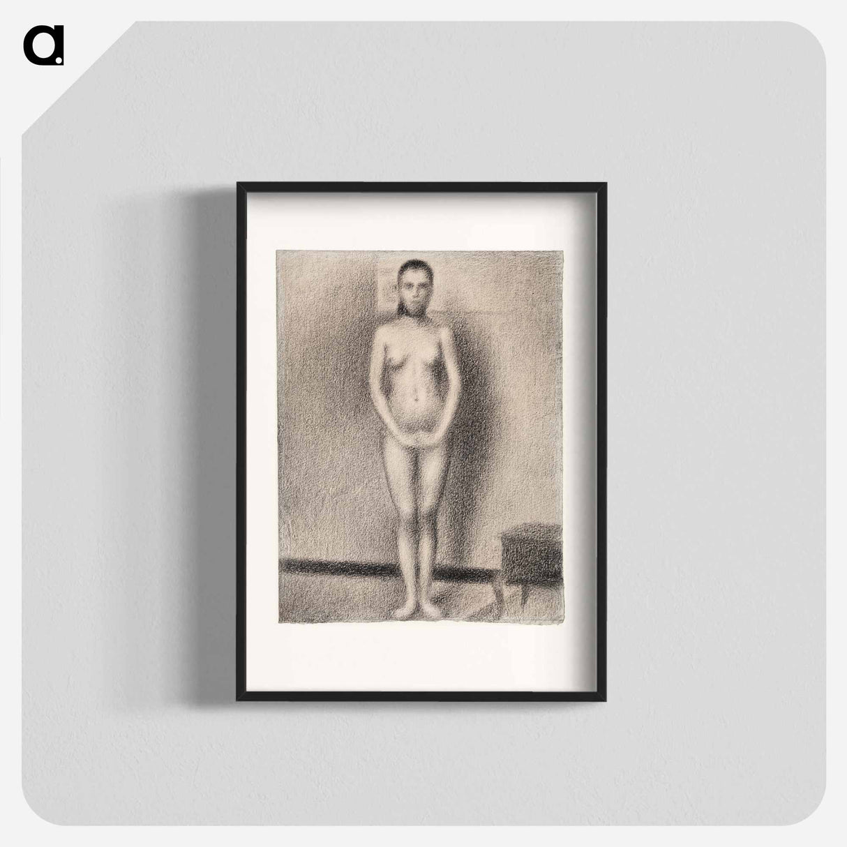 Study for Poseuses - ジョルジュ スーラ Poster.