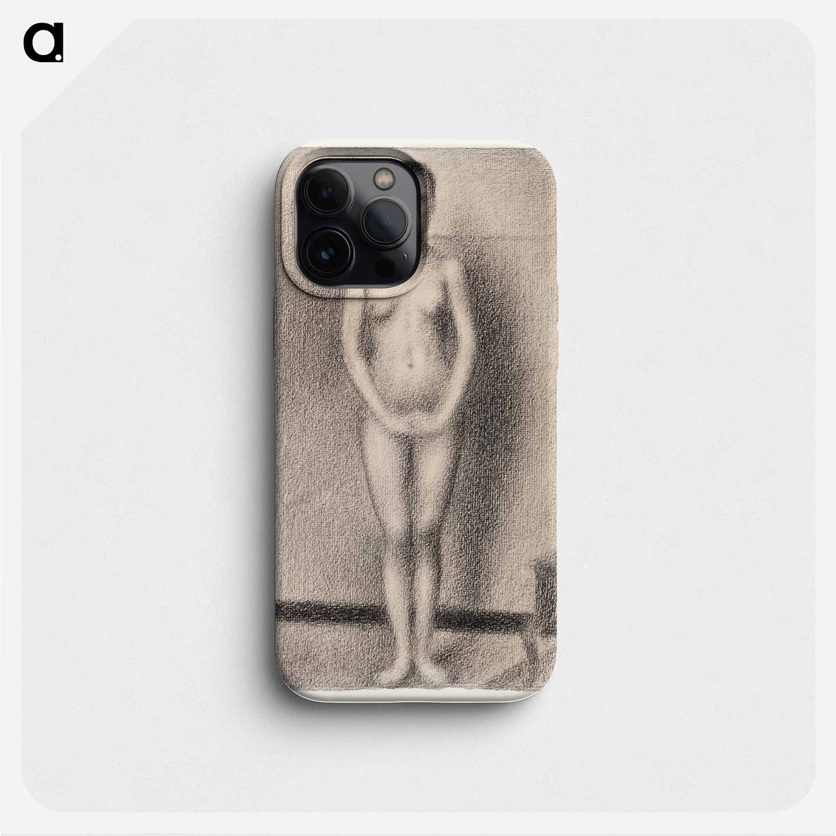 Study for Poseuses - ジョルジュ スーラ Phone Case.