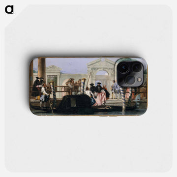 The Departure of the Gondola
 - ジョバンニ バティスタ ティエポロ Phone Case.