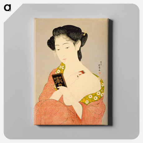 アートパネル-Woman at Toilette
 - 橋口 五葉 Canvas.