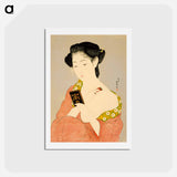 アートポストカード-Woman at Toilette
 - 橋口 五葉 Postcard.