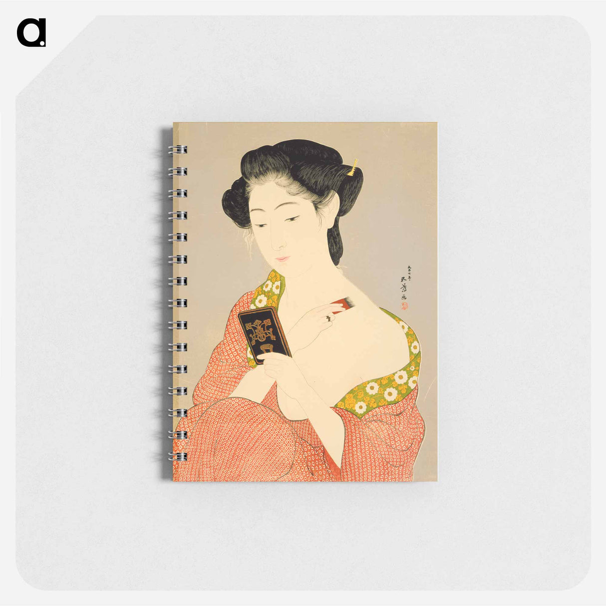 アートメモ帳-Woman at Toilette
 - 橋口 五葉 Memo.
