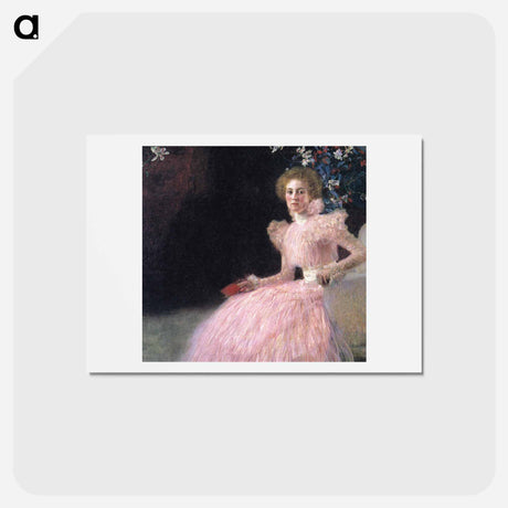 アートポストカード-Bildnis Sonja Knips - グスタフ クリムト Postcard.