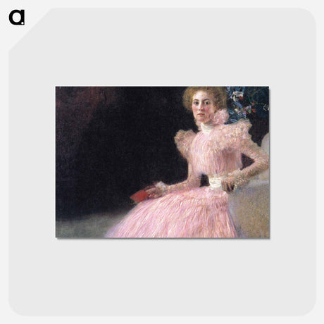 アートポストカード-Bildnis Sonja Knips - グスタフ クリムト Postcard.