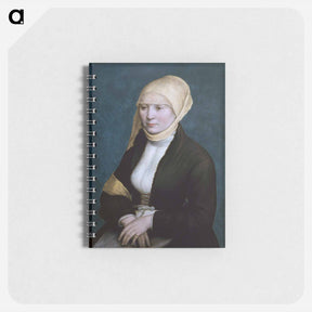 アートメモ帳-Portrait of a woman from southern Germany . - ハンス ホルバイン Memo.