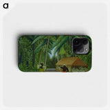 Banana Harvest - Henri Rousseau Phone Case.