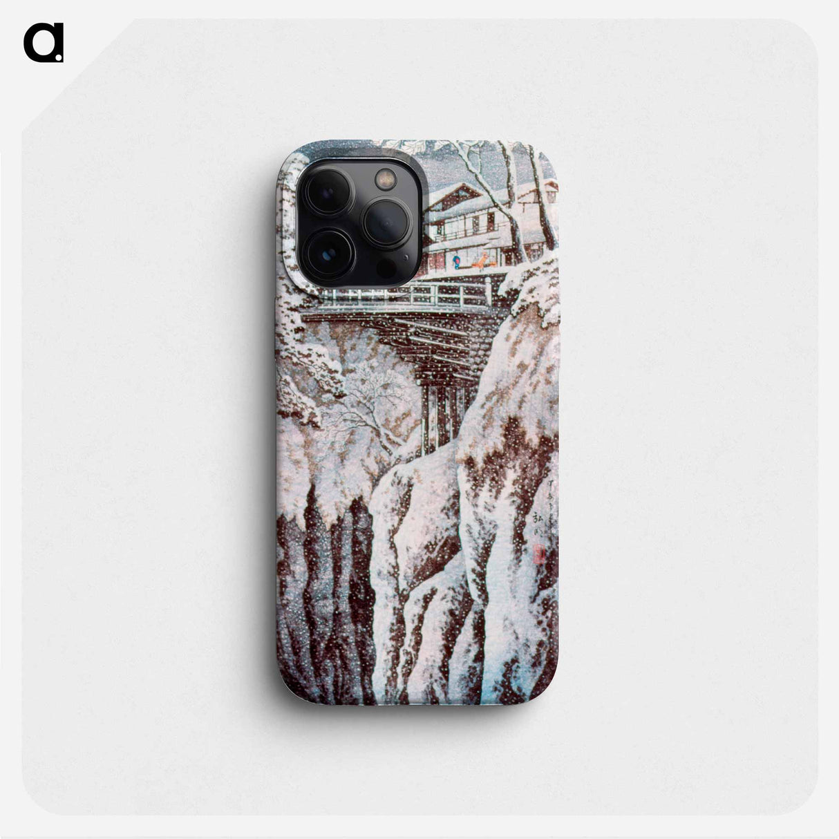 Kōshū Monkey Bridge - Hiroaki Takahashi Phone Case.