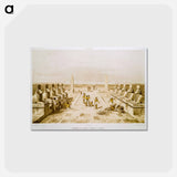 アートポストカード-Dromos of the Big Temple in Karnak
 - エジプト美術史 Postcard.