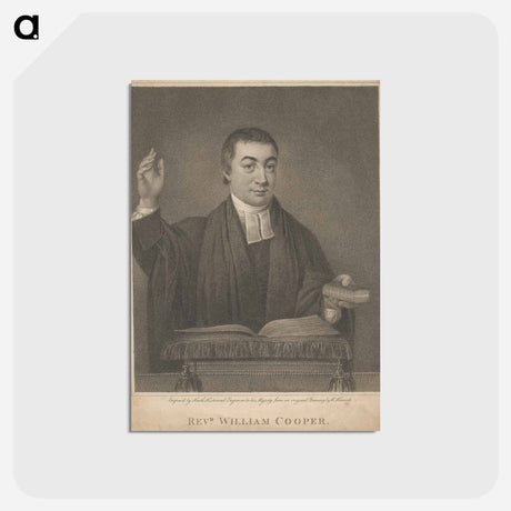 アートポストカード-Rev. William Cooper
 - ジェームス ヒース Postcard.