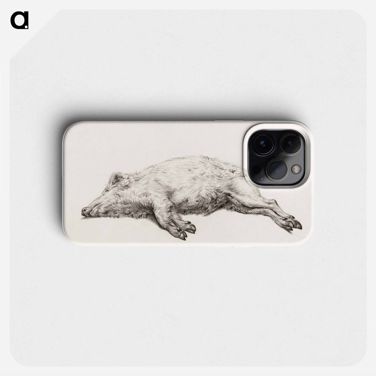 Lying pig - ジャン ベルナール Phone Case.