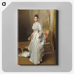アートパネル-Margaret Stuyvesant Rutherfurd White (Mrs. Henry White) - ジョン シンガー サージェント Canvas.