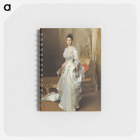 アートメモ帳-Margaret Stuyvesant Rutherfurd White (Mrs. Henry White) - ジョン シンガー サージェント Memo.