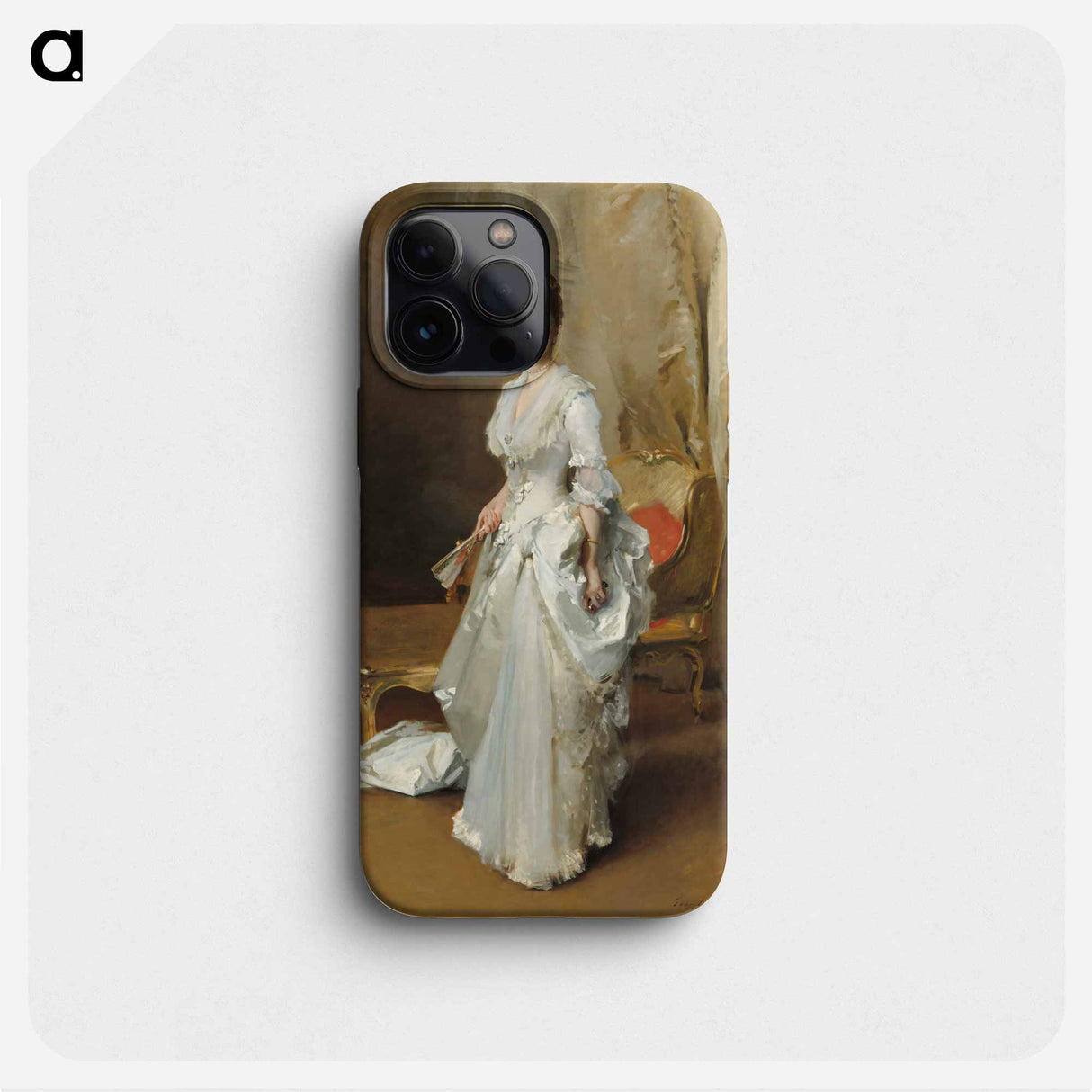 Margaret Stuyvesant Rutherfurd White (Mrs. Henry White) - ジョン シンガー サージェント Phone Case.